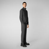 Man's pants Steve in black - Men's Sets | Save The Duck