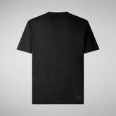 Man's t-shirt Bram in black | Save The Duck