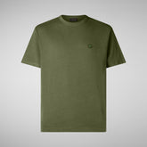 T-shirt Bram moss green pour homme | Save The Duck