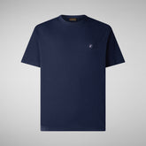 Man's t-shirt Bram in navy blue | Save The Duck