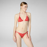 Sea star on red - Woman's swimwear | Save The Duck