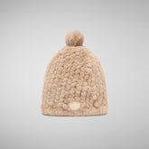 UNISEX FURY INK NITED HAT INK I BEIGE | Save The Duck