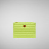 POCHETTE UNISEX SHAULA VERT citron - Accessoires | Save The Duck