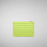 POCHETTE UNISEX SHAULA VERT citron - Accessoires | Save The Duck