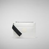 Unisex luck pouch hang Cocos in off white - Accessoires | Save The Duck