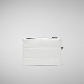 Unisex luck pouch hang Cocos in off white - Accessoires | Save The Duck