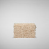 Unisex teddy pouch Morwen in shore beige - Accessoires | Save The Duck