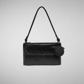 Unisex attachable bag square Leora in black - Accessories | Save The Duck