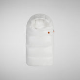 Sac de couchage Kay blanc optique pour bebè - Baby | Save The Duck