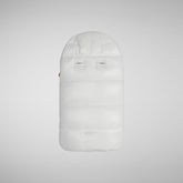 Sac de couchage Kay blanc optique pour bebè - Baby | Save The Duck