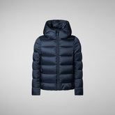 Animal-free Mädchen-Steppjacke Bibi in night blue - Mädchen | Save The Duck