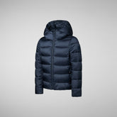 Animal-free Mädchen-Steppjacke Bibi in night blue - Mädchen | Save The Duck