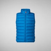 Gilet Andy bleu berry pour enfant - GARÇON FW24 NEW IN | Save The Duck