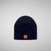 Unisex beanie Fivel in navy blue - Garçon | Save The Duck