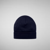 Unisex beanie Fivel in navy blue - Garçon | Save The Duck