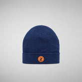 Unisex beanie Fivel in eclipse blue - Fille | Save The Duck