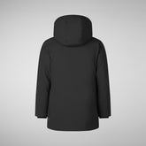 Girls' hooded parka Ally in black - Girls | Save The Duck