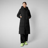 Parka Missy noir pour femme - Arctic Woman | Save The Duck