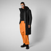 Parkaà  capuche Roderick noir pour homme - Arctic Homme | Save The Duck