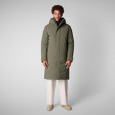 Parkaà  capuche Roderick laurel green pour homme - Arctic Homme | Save The Duck