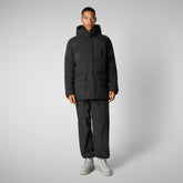 Parkaà  capuche Quinlan noir pour homme - Arctic Homme | Save The Duck