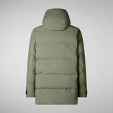 Parkaà  capuche Quinlan swamp green pour homme | Save The Duck