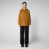 Woman's jacket Nika in sandal wood brown - WOMEN JACKETS SS24 SALE | Save The Duck