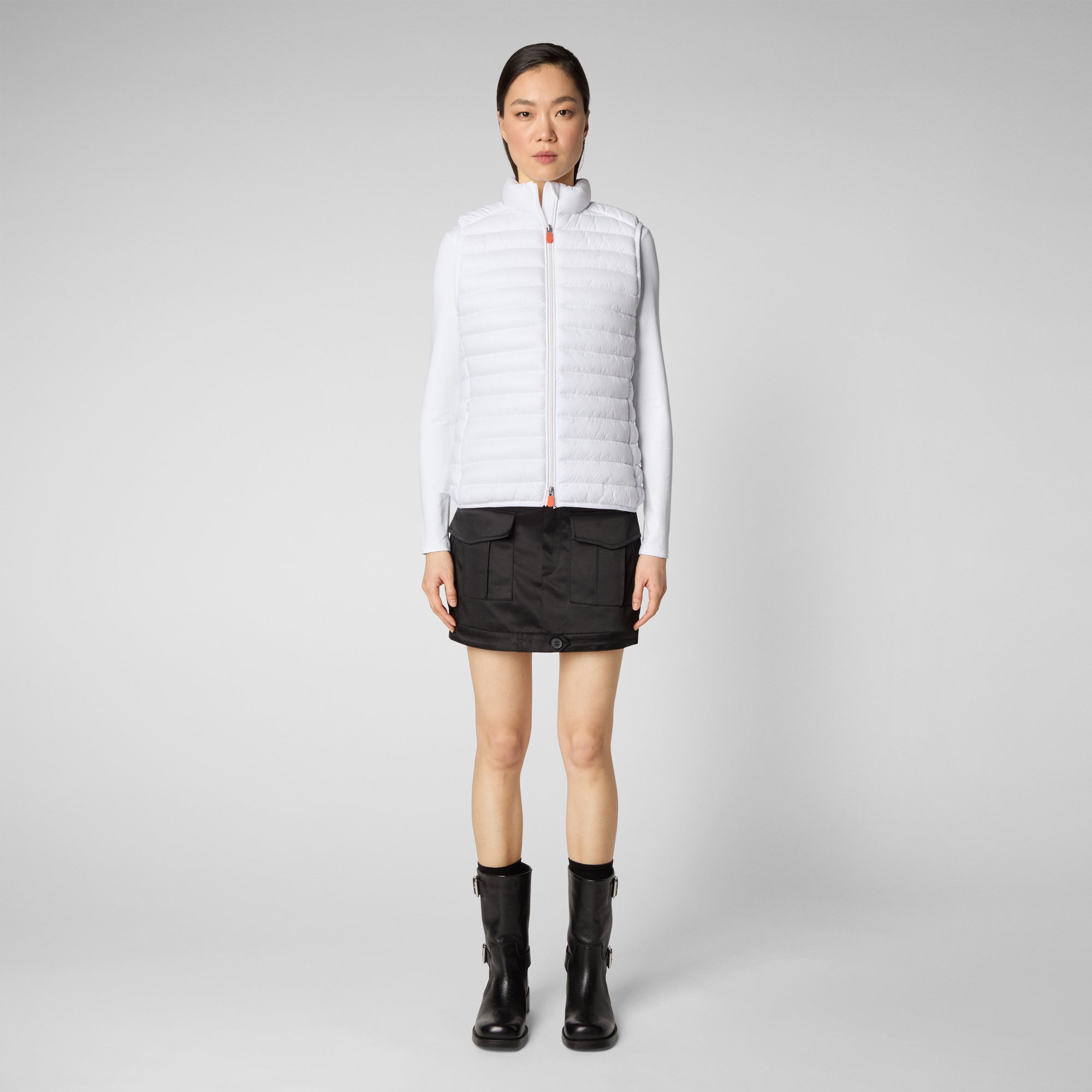 Save the duck Gilet imbottito donna Charlotte bianco