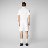 Pantalon Rayun blanc pour homme - ENSEMBLES | Save The Duck