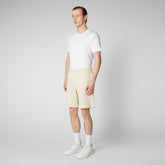 Pantalon Rayun beige shore pour homme - ENSEMBLES | Save The Duck