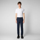 Man's trousers Steve in navy blue - Men's Sets | Save The Duck