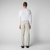 Man's trousers Colt in fog grey - Men's Sets | Save The Duck