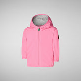 Unisex kids' jacket Coco in aurora pink - BABY SS24 SALE | Save The Duck