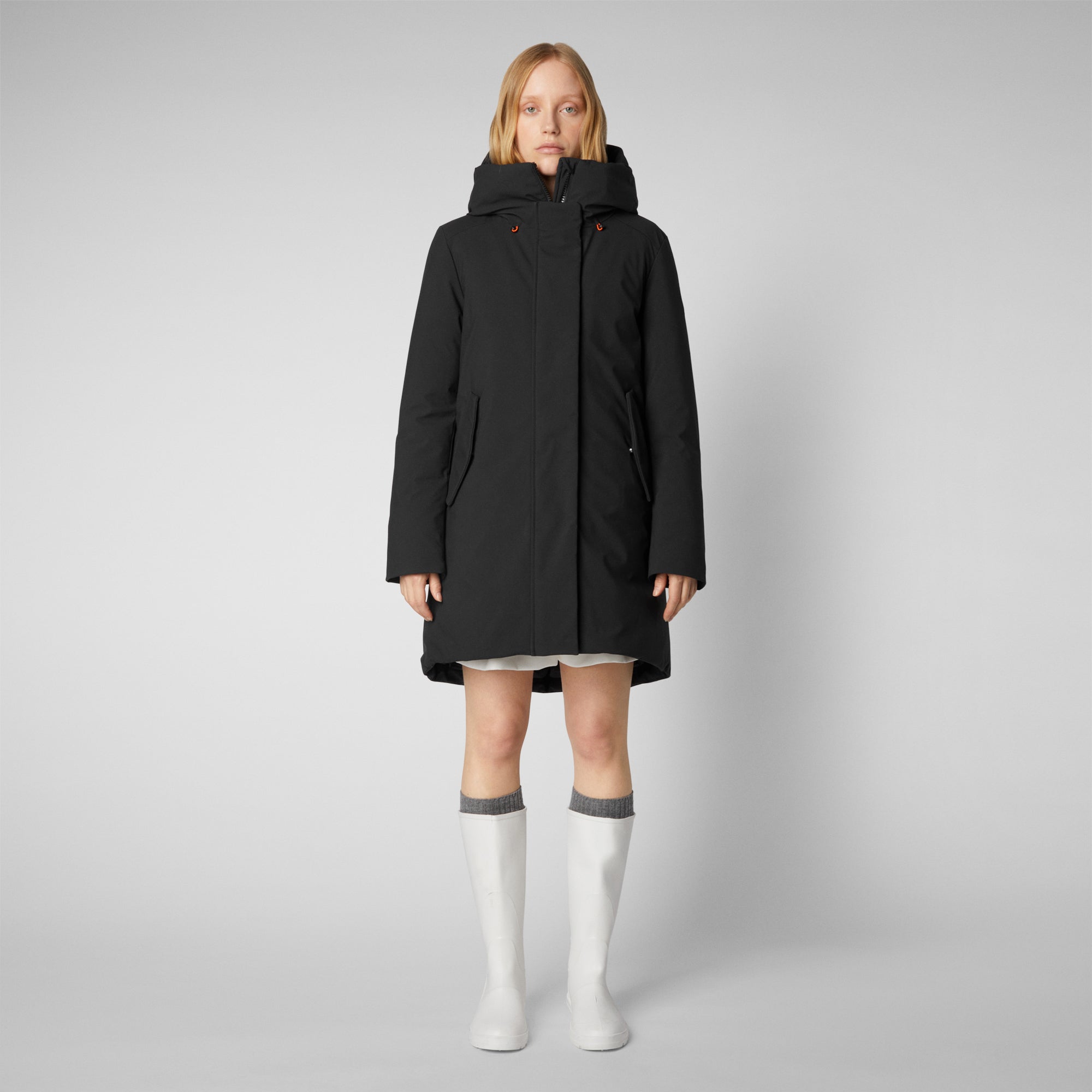 Parka longue 2024 a capuche femme